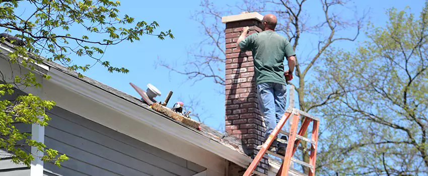 Vinyl and PVC Chimney Flashing Installation in Madisonville, KY